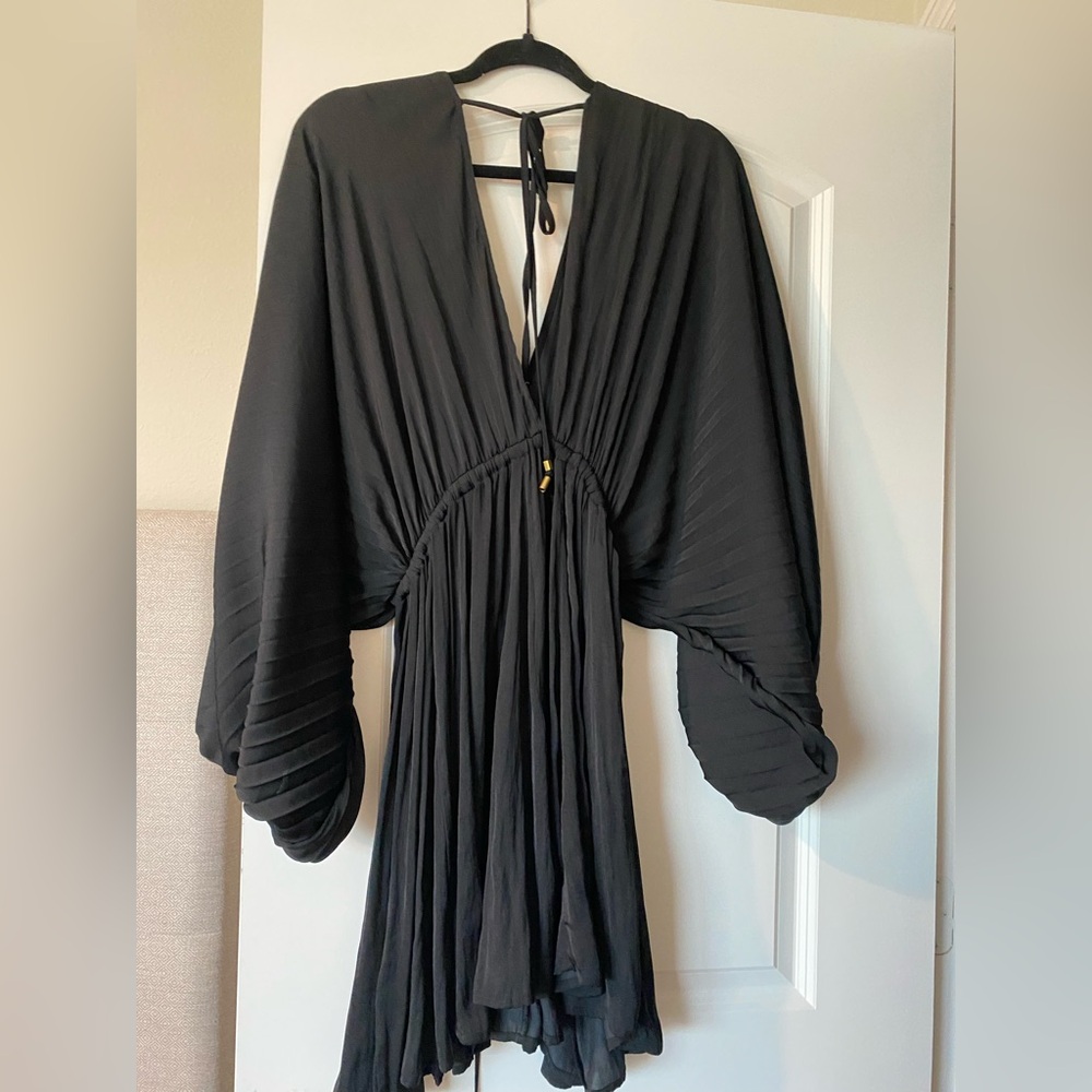 Free People Ariel Mini dress. Size XS. New never worn.  Black
